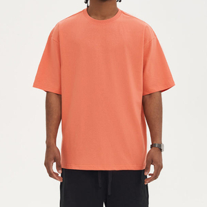 Camisetas de Moda al por Mayor, Personalizadas, de Alta Calidad, con Hombros Caídos, 220 Gramos, 100% Algodón, Camisetas Extra Grandes para Hombre, Camisetas Lavadas - Product Image 2