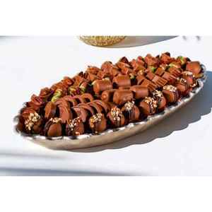 Bandeja de Metal de Último Diseño al por Mayor, Bandeja de Lujo para Servir Chocolate y Dulces, Perfecta para Fiestas, Días Festivos y Más - Product Image 4