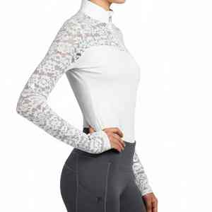 เสื้อเบสเลเยอร์สำหรับขี่ม้าผู้หญิงแฟชั่นยอดนิยม ดีไซน์ล่าสุด แขนยาว ขายดี - Product Image 6