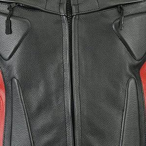 Chaqueta de Motociclista de Cuero para Hombre, Diseño Minimalista, Estructura Acolchada, Ajuste Seguro y Cómodo, Ropa Exterior Urbana para Motociclistas, Duradera - Product Image 6