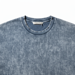 Camisetas de Alta Calidad con Diseño Personalizado, 100% Algodón, Lavadas con Ácido, Transpirables, de Manga Corta, para Venta en Línea a Bajo Precio - Product Image 2