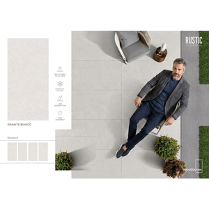 Carreaux de sol en porcelaine rustique effet marbre brillant 20 mm 600x1200 mm, couleur vert sauge, pour villas, avec mousse d'entretoise. - Product Image 2