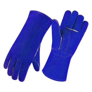 Gants de soudage en cuir de vachette pleine fleur, anti-vibration, résistants à l'abrasion, avec manchette de sécurité JNM SAFETY - Product Image 6