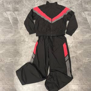 Meilleures ventes : Survêtements coupe-vent personnalisés en gros pour hommes, deux pièces zippées, doublure polaire en coton pour l'hiver, style urbain, pour l'extérieur - Product Image 5