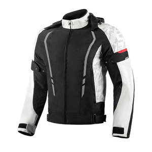Chaqueta de Cordura blindada de nivel 2 CE, para invierno, talla grande, a prueba de golpes, para motociclistas, con múltiples bolsillos, de alta densidad y resistente a la abrasión. - Product Image 2