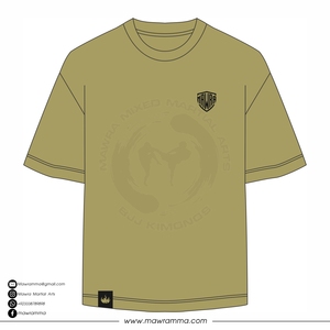 T-shirt à manches courtes pour homme MAWRA, col rond, coupe classique, jersey de coton respirant, vêtement décontracté avec impression de logo - Product Image 5