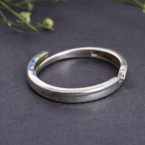 925 <b>Sterling</b> <b>Silver</b> <b>Adjustable</b> Open Band <b>Ring</b> for Women Minimalist Women Fashion <b>Adjustable</b> Finger Statement <b>Ring</b> Jewelry Bulk - Product Image 3