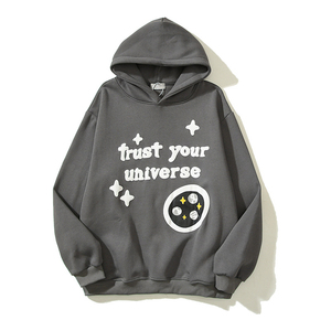 Sudadera con Capucha Extra Grande True Love con Cierre de Cremallera, Unisex, Informal, Negra, de Forro Polar, de Secado Rápido, 100% Algodón, Corte Regular - Product Image 2