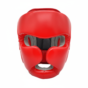 OEM 2026 High Quality Custom Brand Head Guard Model IE-1606 MMA Martial Arts Sport Training Muay Thai Full Face Protection - Product Image 1