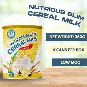 Precio de fábrica Cereal leche en polvo Nutritivo Delgado 360g VINUT TRUST Fabricante Etiqueta privada OEM ODM - Product Image 6