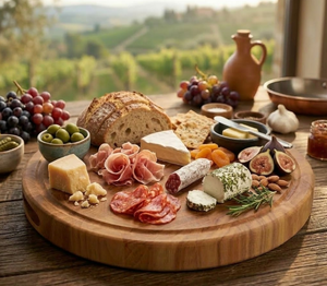 Planche à découper en bois massif à grain rond épais, bloc de boucher, plateau de service pour charcuterie, fabriqué au Vietnam - Product Image 5