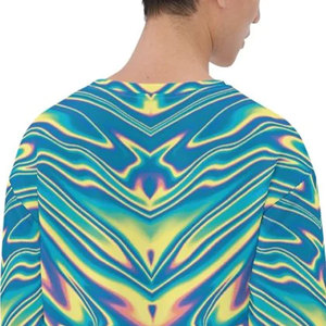 ราคาขายส่ง เสื้อกันหนาวแบบยูนิเซ็กซ์ สีพื้นด้านหน้า ระบายอากาศได้ดี ผ้าฟลีซ 100% ผ้าฝ้าย เป็นมิตรกับสิ่งแวดล้อม สตรีทแวร์ แบบซับลิเมชั่น - Product Image 6
