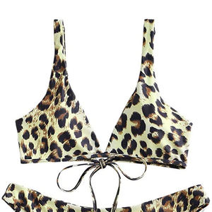 Conjunto de Bikini de 2 Piezas Personalizable para Mujer, Traje de Baño y Ropa de Playa para Verano, Logotipo Frontal, Secado Rápido, Transpirable, Tankinis - Product Image 5