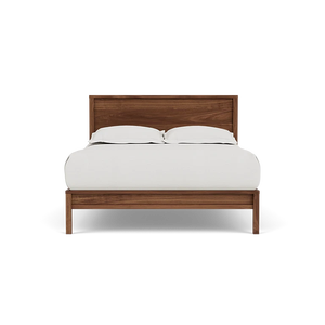 Wholesale Modern Mission Solid Wood <b>Bed</b> | Architectural Lattice Grid Pattern <b>Platform</b> <b>Bed</b> - Product Image 4