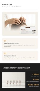 Ampolla Intensiva para el Cabello y Cuero Cabelludo con Aminoácidos, Péptidos y Vitaminas, Cuidado Reparador Nutritivo - Product Image 5