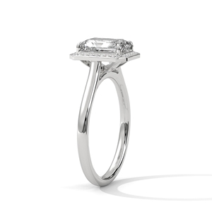 Bague solitaire élégante en or 14 carats avec diamant Moissanite, bijou intemporel pour un usage quotidien - Product Image 2