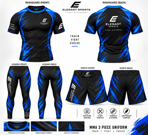 3 piece BJJ Rash Guard with <b>mma</b> <b>shorts</b> <b>mma</b> legging Boxing Fitness Training Compression Muay Thai Jitsu <b>MMA</b> Suits custom design - Product Image 5