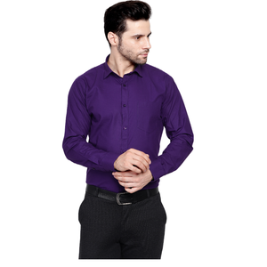 Chemise décontractée et habillée en popeline 100 % coton personnalisée pour homme, coupe ajustée, manches longues, pour le bureau, infroissable, respirante, de luxe - Product Image 5