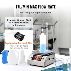 Machine de remplissage automatique de bouteilles de lait à commande numérique, capacité de 30 à 15 000 g, machine de remplissage automatique de bouteilles - Product Image 3