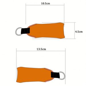Custom Logo <b>Neoprene</b> <b>Foam</b> Waterproof Colorful Rectangle Boat Keychain <b>Foam</b> Key Chain Float Boating Accessory - Product Image 5