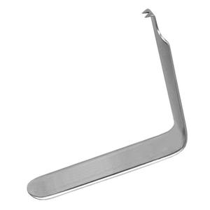 Retractor de Tejido Austin Premium - Instrumento Bucal en Forma de L de Acero Inoxidable, Retractor de Tejido Austin Reutilizable para Flap Maxilofacial - Product Image 3