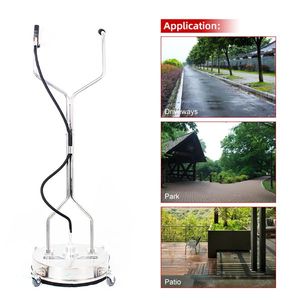Limpiador de pisos de alta presión de 20 pulgadas con bomba triplex de 4000 PSI, lavadora de coches para talleres de lavado de coches, eléctrica y a gasolina, motor de 220 V - Product Image 5