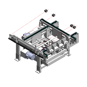 Nouveau convoyeur de transfert à chaîne en acier inoxydable à vitesse réglable pour l'équipement d'automatisation d'entrepôt dans les usines de fabrication - Product Image 5