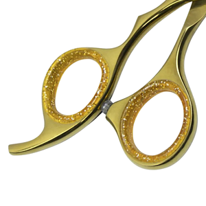 Professional Hair Cutting Gold Scissor 6.5 Inch Stainless Steel Barber <b>Shears</b> Salon Hairdressing Razor Edge Precision <b>Tool</b> - Product Image 5