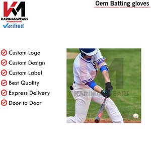 Guantes de Bateo de Béisbol Personalizados con Ajuste Flexible y Palma Reforzada, Producción de Marca Privada para Minoristas Globales - Product Image 4