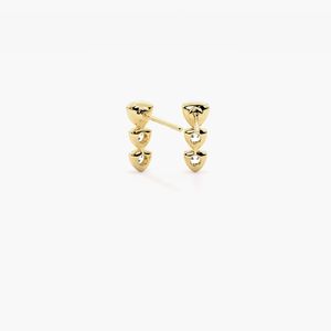 Pendientes de Oro Sólido de 14 Quilates con Baño de Rodio, Certificados por IGI, con Diamantes Cultivados en Laboratorio, Estilo Vintage Vienne, Regalo de Compromiso para Mujer - Product Image 5