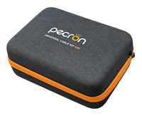Kit de câbles universels PECRON U20 avec 17 câbles adaptateurs différents, contrôleur MPPT, batterie LiFePO4 pour station d'alimentation, panneau solaire