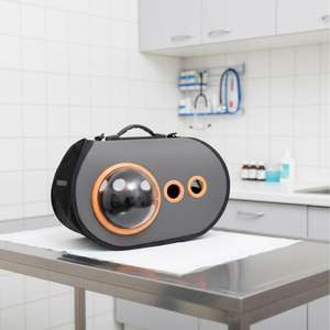 Bolsa de Transporte Multifuncional para Mascotas, Diseño de Caja Tipo Cápsula Espacial, con Características de Mochila y Correa para el Hombro - Product Image 3