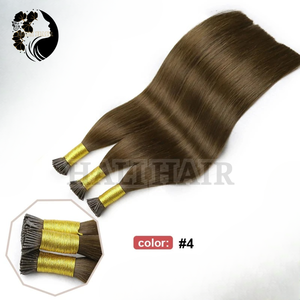 Vente en gros d'extensions de cheveux humains vietnamiens I-Tip 100% vierges finition lisse Super Double extrémités dessinées Services globaux teints OEM ODM - Product Image 6