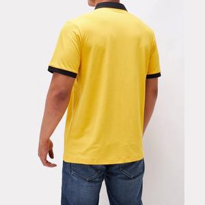 Nouveau design, vente en gros, t-shirt décontracté pour homme en fibre de bambou 100% (240g), tricoté uni, séchage rapide, impression de logo personnalisée - Product Image 4