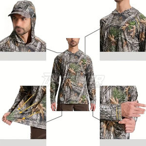 Camiseta de Caza para Adultos, Ropa de Caza de un Buen Proveedor de Productos para Exteriores, Precio al por Mayor, Personalizada, Hecha en Pakistán - Product Image 5