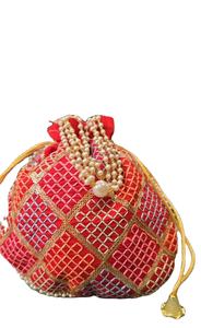 Sac pochette à cordon de serrage/Sac pochette à fermeture éclair/Sac pochette festival Sac pochette de soirée Sac pochette nuptiale Sac pochette personnalisé Patchwork - Product Image 5