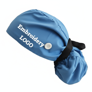 Gorros Quirúrgicos Personalizados con Logotipo, Forrados en Satén, de Algodón, para Trabajo Médico Hospitalario - Product Image 6