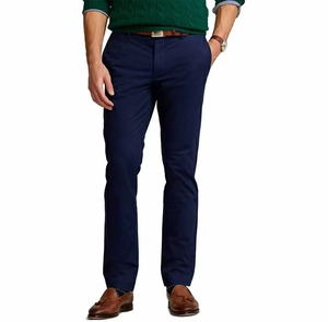Pantalones Casuales de Otoño para Hombre, Cintura Media, Peso Medio, Impermeables, Ecológicos, Resistentes al Viento, 100% Algodón, Multibolsillos, Estilo Urbano - Product Image 1