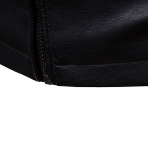 Top Quality Polyester Leather Motorcycle <b>Jacket</b> Hooded Collar Pocket Genuine Material Low Price <b>Canvas</b> <b>jacket</b> for men - Product Image 4