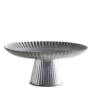 Soporte de exhibición de pastel casero moderno de estilo nórdico galvanizado más tendencia Navidad hornear servir otras variedades de postre plato - Product Image 2