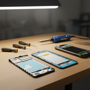 Cornice Nera per Schermo Anteriore Huawei Y5 2019 Y5 Prime 2019 con Adesivo per Riparazione Telefoni Cellulari - Product Image 3