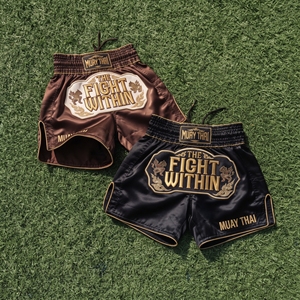 Shorts de Muay Thai personnalisés, créez vos propres shorts de boxe, vente en gros de shorts de boxe, kickboxing, MMA, Muay Thai, unisexe - Product Image 1