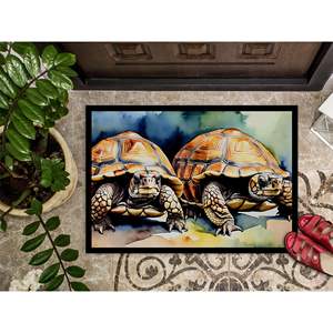 Non-Slip Washable Low Pile Door Mat for Indoor and Outdoor 24H X 36W Turtles Tortoises <b>Doormat</b> for Entryway for Front Door - Product Image 3