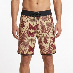 Shorts de Baño para Hombre, Impermeables, Elásticos en 4 Direcciones, Transpirables, para Vacaciones de Verano - Product Image 4