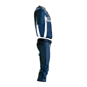 Ensemble d'uniformes de baseball professionnels personnalisables avec logo, nom et numéro – Maillot et pantalon à fermeture boutonnée, durables, respirants, séchage rapide, protection UV - Product Image 6