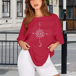 Camiseta Oversize Casual y Elegante, Textura de Tela Suave, Corte Holgado, Ideal para la Comodidad Diaria - Product Image 5