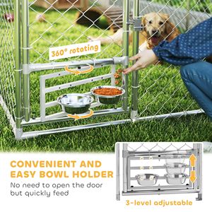 Jaula Metálica Plegable Grande para Mascotas Pequeñas (Tamaño XL, Diseño Moderno para Perros, Gatos y Pollos) - Product Image 5