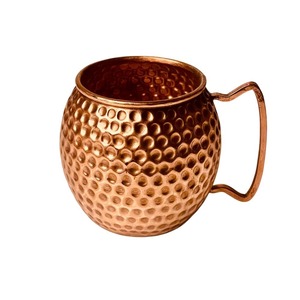 Mug en cuivre fait main, réutilisable, best-seller, pour eau, thé, café, jus et usage quotidien, disponible au meilleur prix - Product Image 3