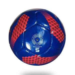 Ballon de football personnalisé avec logo, taille 5, officiel pour matchs, haute rétention d'air, durable, en TPU, PVC, PU, promotion classique - Product Image 5