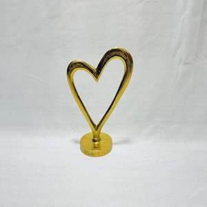 Regalos Significativos, Escultura de Corazón de Peltro, Símbolo de Amor, Adorno Decorativo para el Hogar, Regalo Romántico para Aniversario o Boda - Product Image 2